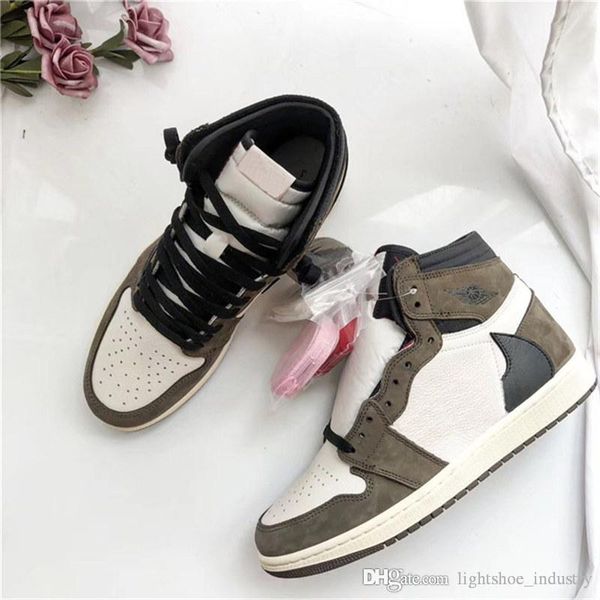 

travis scott x 1 1s high og ts sp men basketball shoes sail/black-dark mocha-university red cd4487-100 jordÃ¡n nakeskin jordan retro