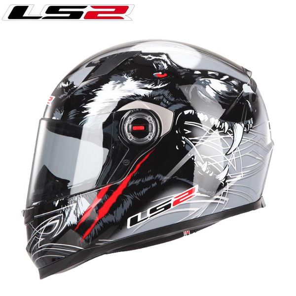 

ls2 ff358 full face motorcycle helmet men women racing casque with clear visor casco moto capacetes de motociclista
