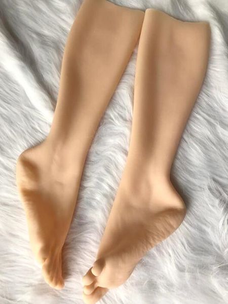 

37yard tpe real gloves foot mannequin body magic prosthetic props silicone jewelry medical cosmetology d107, Khaki