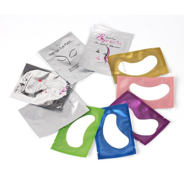 

false eyelashes 30/50/100 pairs eye patches for eyelash extension,under gel pads extension lint paper