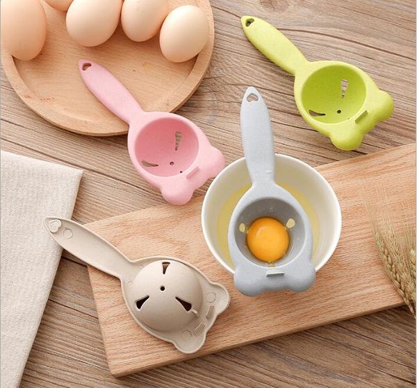 Neue Haushalts Kunststoff Weiß Eigelb Filter Separator Backen Ei Werkzeuge Küche Zubehör Großhandel TLY034