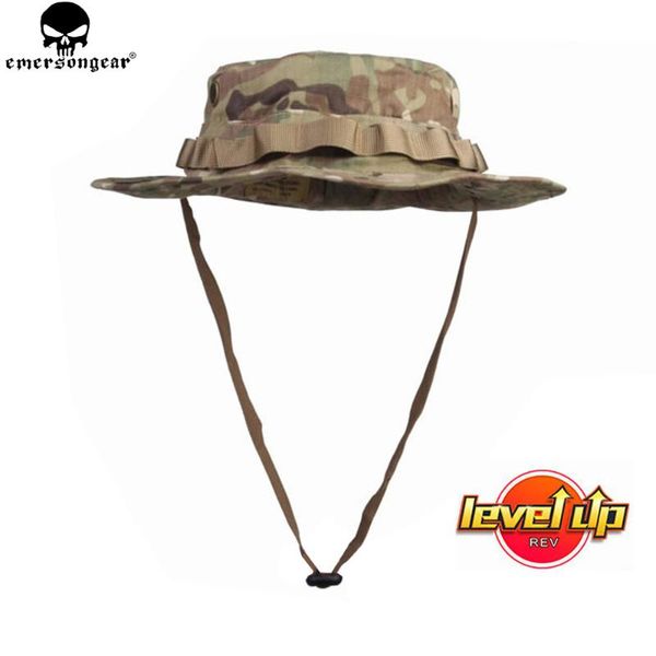 

emersongear tactical boonie hat army hunting hat boonie cap camouflage hunting sunshine multicam em8553, Black;white