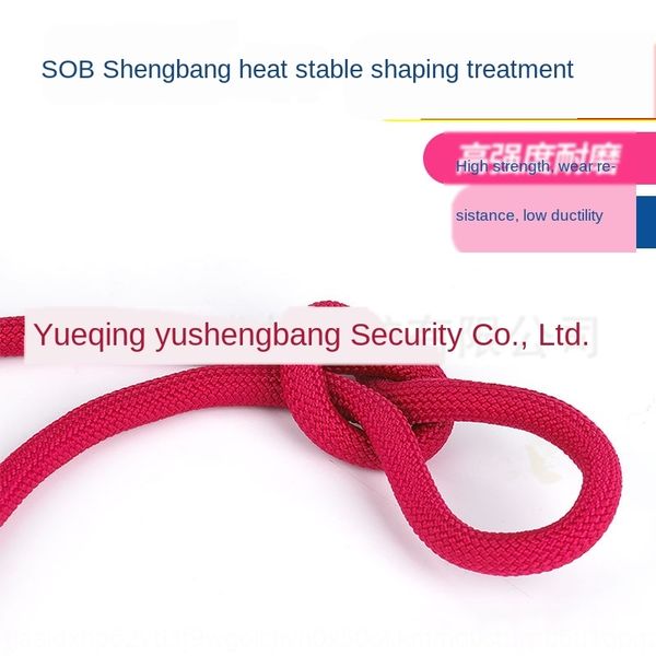 

national fire protection safety 3c certified escape static mountaineering safety rope outdoor climbing speed-down rope