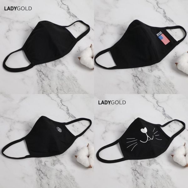 

ot leopard spot i silk riding mask outdoor party sports mask wrist band multi-purpose magic scarf party masks dc18#442, Black