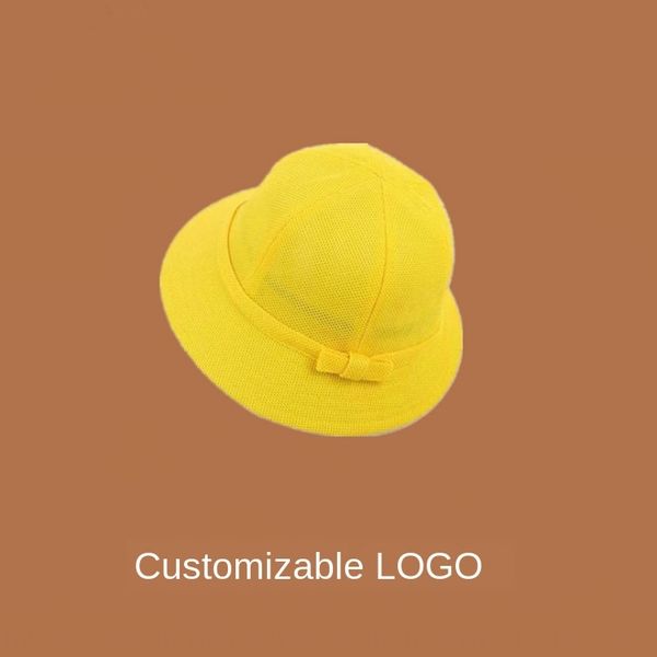 

hwjbr japanese primary school bucket bucket student summer kindergarten class small yellow fisherman hat boys and girls parent-child basin h
