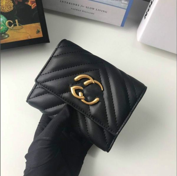 

2020 new selling lady's sweet girl style designer wallet leather small womens handbag 8 colors, Silver