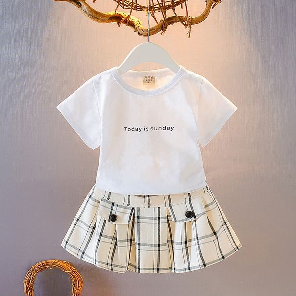 

t8ltz одежда детская костюм лето 2020 новых детских children'ssmall и средних girlsdress модно корейский модный стиль