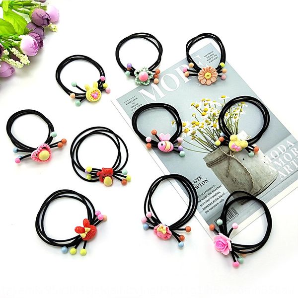 

девочки ребенок ушей кролика мультфильм корона дети rubber волосы диапазон волосы резинка головной убор, Slivery;white