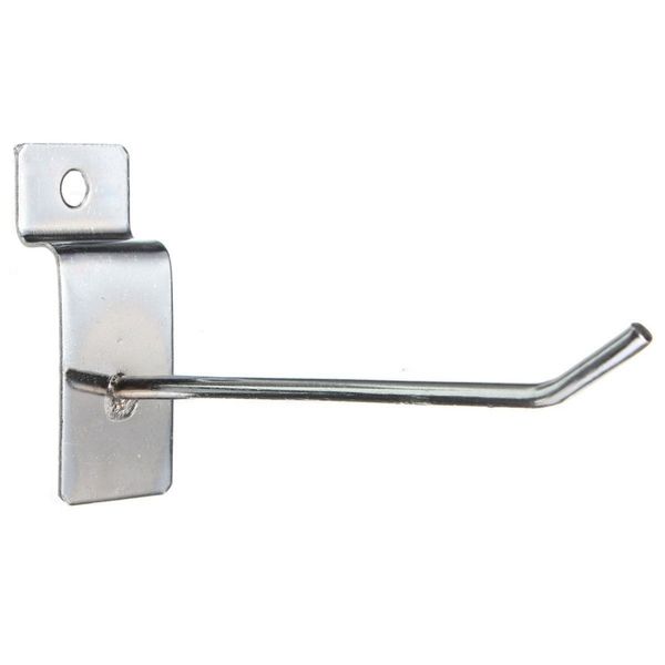 

25 х slatwall одинарного крючка pin магазин дисплей установка зубец вешалка 100мм