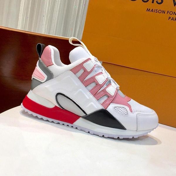 

womens shoes run away sneaker outdoor walking casual shoes low lace -up sports fashion women shoes sale with origin box, Black