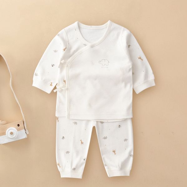 

oem home underwear baby children's two-piece suit newborn season underwear baby clothes home clothes