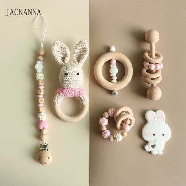 

personalise baby pacifier clips teething bracelets crochet soother holder chain baby rattle teether newborn dummy clips