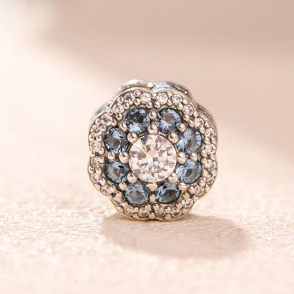 

2019 fit pandora 925 серебряные бусы браслеты синий снег розового золота бусы прелести браслеты для женщин diy бисера любовь ожерелье ювелир, Black