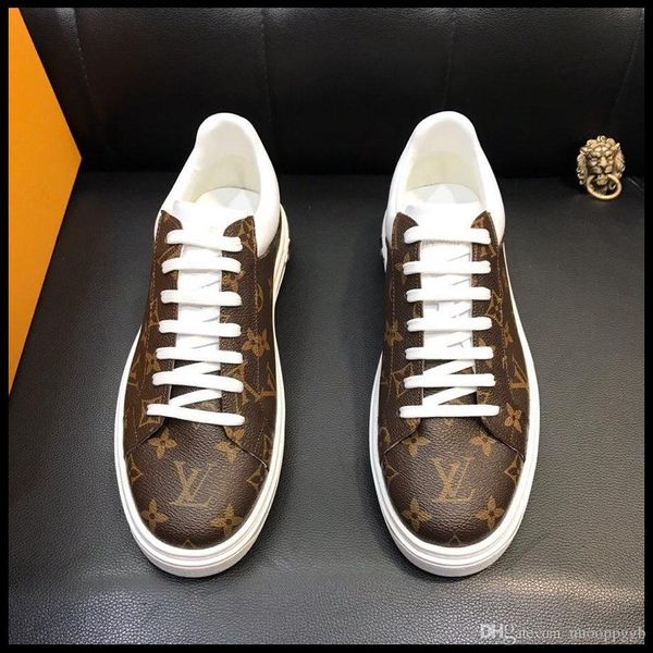 

2020p new product official website synchronous release luxury men's casual fashion shoes outdoor travel sports shoes original box, Black