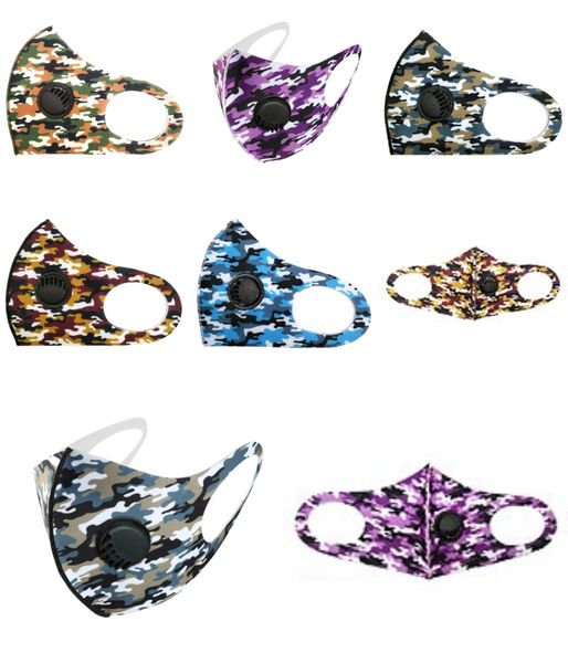 

designer printed face mask sponge face masks fashion anti pm2.5 dust anti smog dust fog masks with breathing valve masks #832#189, Black