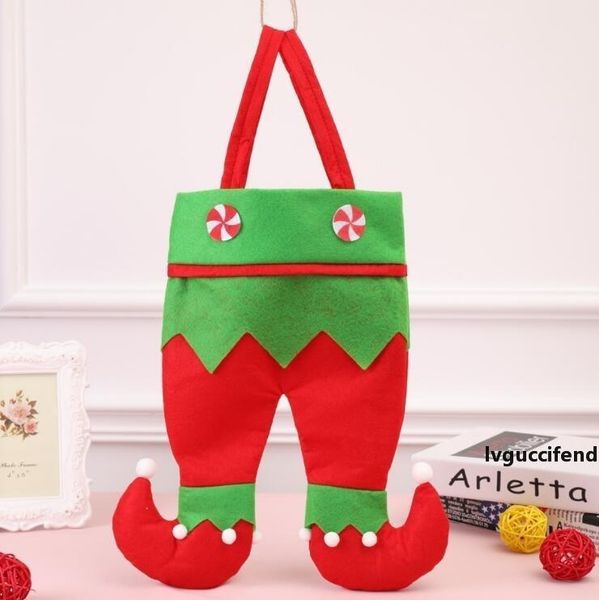 

red wine bottle cover bags xmas santa champagne wine bag red wine bottle cover christmas decorations 52*32cm xmas gift lxl455