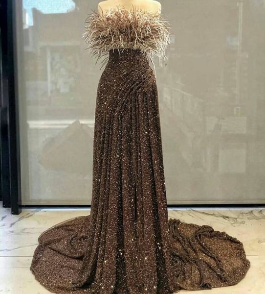 

fur prom dresses, Black