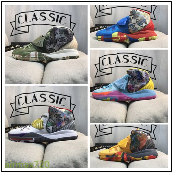 

nkd12a good quality basketball shoes trey durant zoom kd6 kd 6 ep 6s kevin mvp bhm outdoor designer sneakers size36-45
