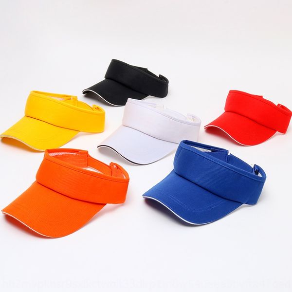 

jcn1w solid color solid color empty sun empty men's and women's cotton outdoor mountaineering running sports hat fashion sunshade, Blue;gray