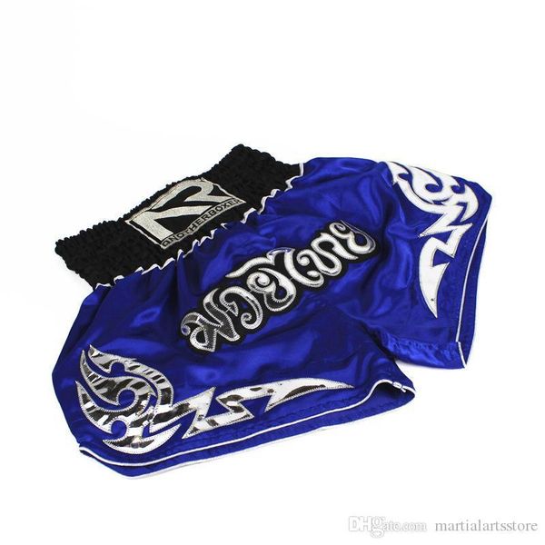 

boxing fight shorts mma shorts for men mma muay thai sport shorts trunks grappling sanda kickboxing pants boxe, Blue