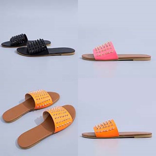 

dener женщины госпредприятия deners тапочки transparent color rivet slide lady вьетнамки шипованного anti-s tick bottom fasion # 302 # 682, Black