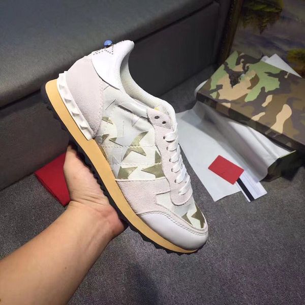 

с коробкой 2020 повседневной обувью для женщин людей 12 платформы размера сша etoile старинных квартир тренеров случайных кроссовки eur 46, Black