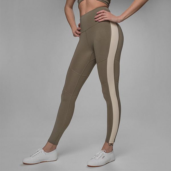 

activewear high waist fitness leggings women pants high fashion patchwork stripe workout legging stretch slim sportswear jeggings, Black