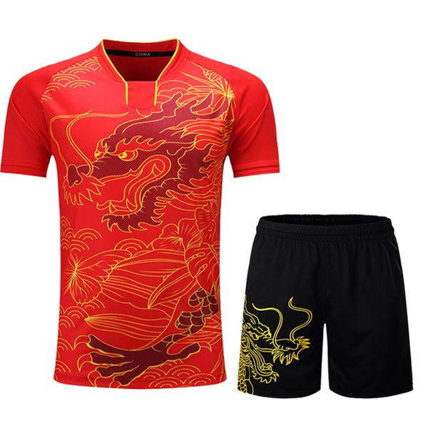 

sports running suit men women gym fitness clothing quick dry table tennis sportswear badminton pingpong exercise trainning sets, White;black