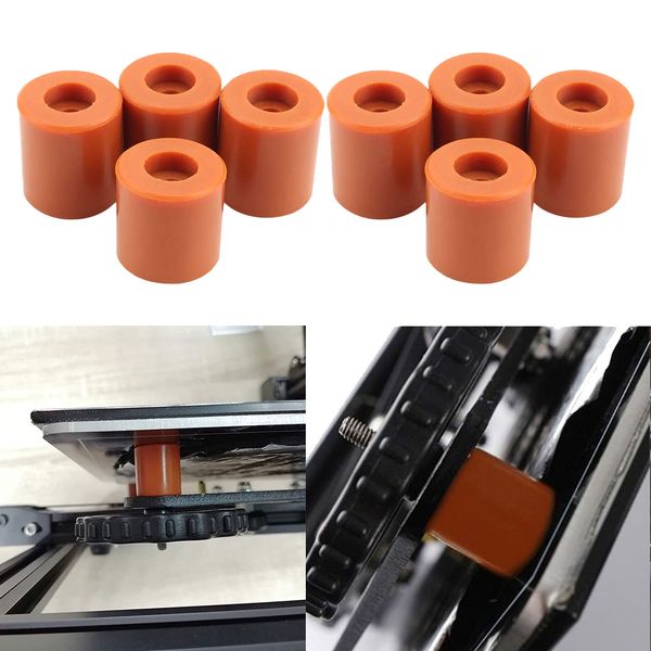 

8pcs stable heatbed leveling column solid bed mounts buffer tube for ender 3
