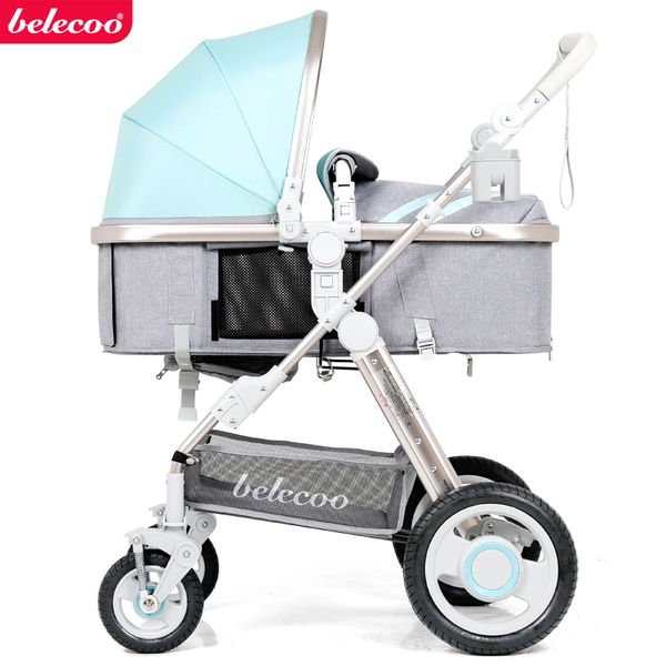 

strollers# light baby stroller belecoo brand carriage child wheelbarrow car high landscape eu strollers