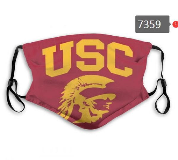 

whoelsale college student designer face mask 5 layer activated carbon filter waterproof breathable mask m-shaped nose clip mask a157