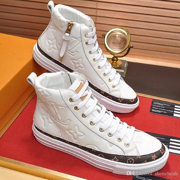 

stellar sneaker boot mens shoes zapatos de lujo para hombre breathable outdoor walking type shoes plus size vintage men b, Black