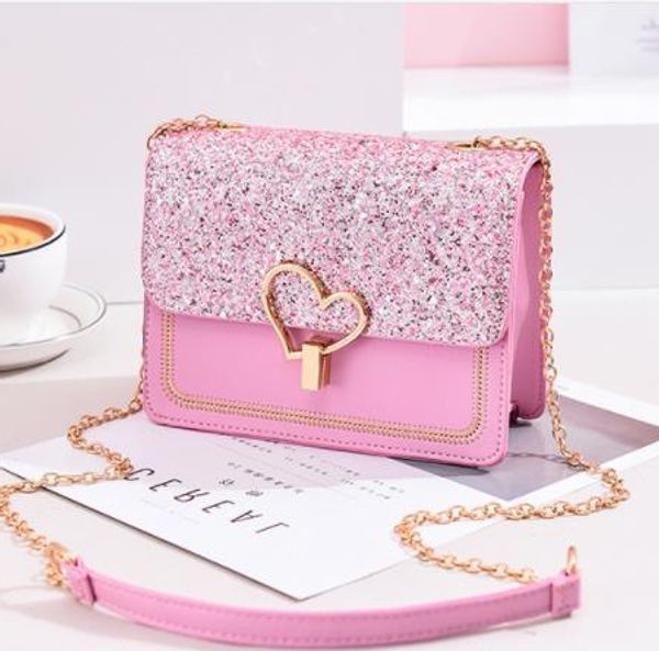

shine luxury fashion lady crossbody bags messenger bag winter female shoulder bag