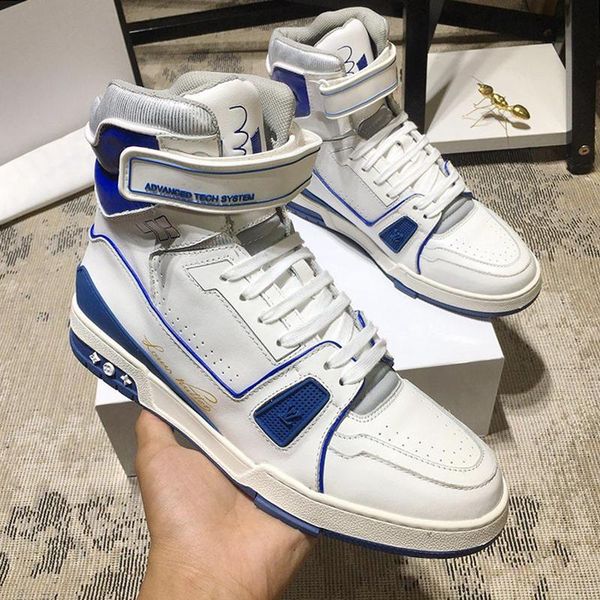 

2020 mens shoes breathable footwears trainers with original box trainer sneaker boot men shoes fashion luxury zapatos de hombre ankle boots