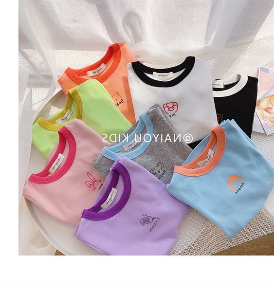 

6.1 children's welfare women's short-sleeved t- foreign style base shirt thin children's t-shirt fashion, Blue