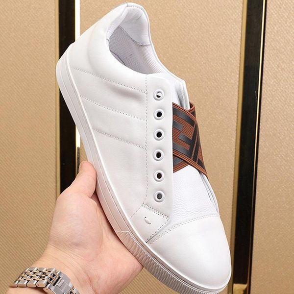 

luxury mens shoes casual fashion footwears breathable slip -on design luxury men shoes casual zapatos de hombre fast delivery sports sneaker, Black