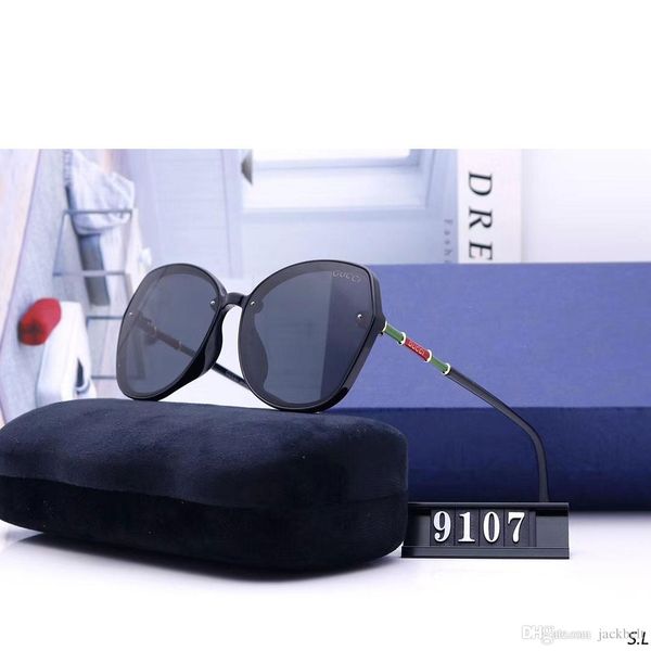 

fashion round sunglasses for womens popular ladies polarized sunglass eyewear women lentes cat eye designer sun glasses designer 9616, Black