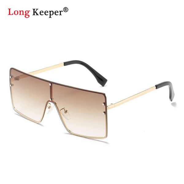 

fashion oversized women sunglasses 2020 goggles shades gradient brown sun glasses vintage big frame glasses men ing, White;black