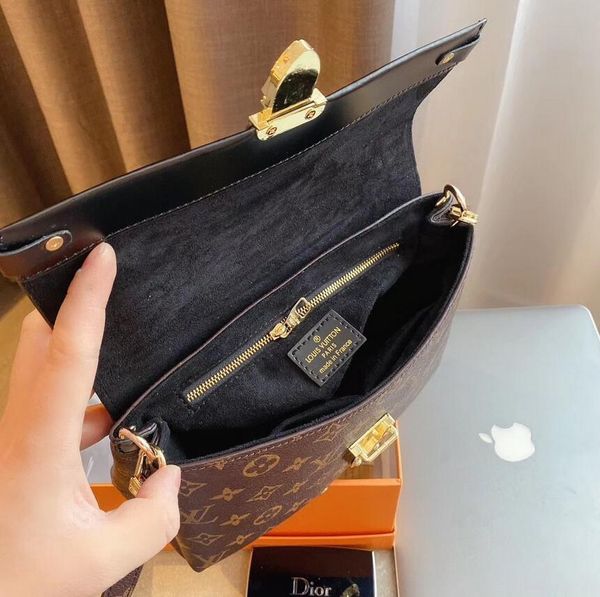 

новой сумка дизайнер сумки louis vuitton adies сумка крест тело мешки мешки плечо открытого мешок отдых бумажник бесплатная доставка, Black;brown