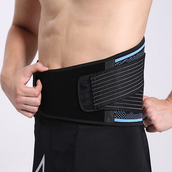 

waist support sportswear accessories belt adjustable compression package protection exercise fitness, Black;gray