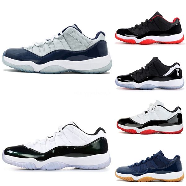 

2020 new arrival jumpman 11 mid gs low basketball shoes 11s men men blue white red sports sneakers outdoors designer zapatillas #547mnhj15