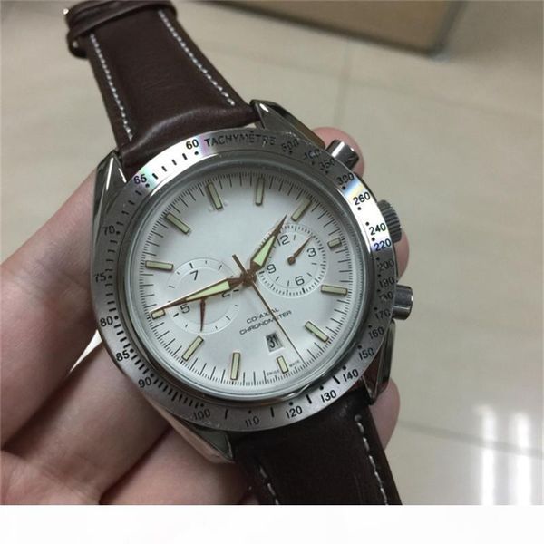 

j sea horse серии 007 механическая автоматическая марка нержавеющей стали роскошные мужские часы высокого качества мужской моды спортивные ч, Slivery;brown