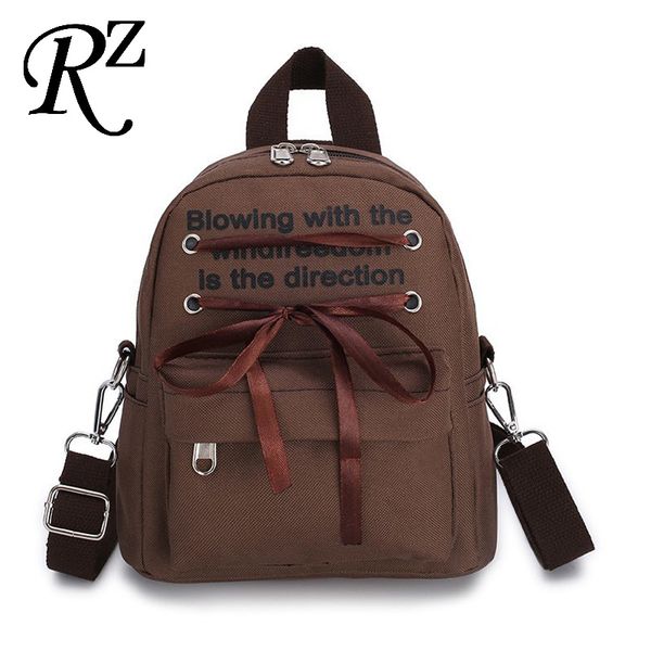 

шелковая лента женщин рюкзак письмо шаблон плечи сумки твердый студент сумка холст небольшой мешок плеча корейской версии школьные сумки
