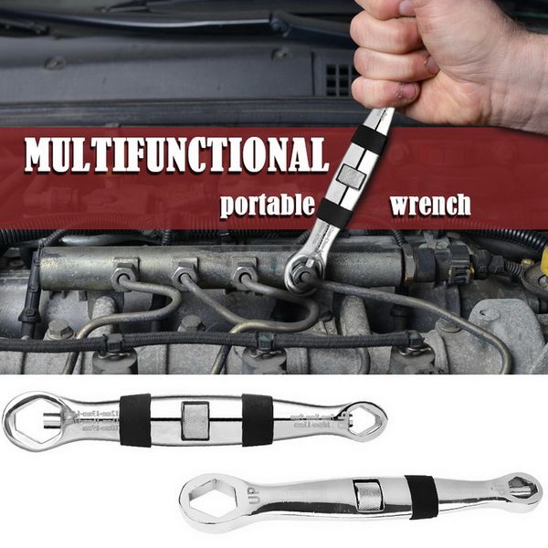

23 in 1 multifunctional flexible type wrench/7-19mm adjustable wrench