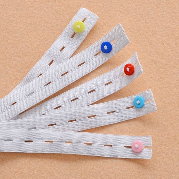

baby adjustable size elastic button baby diaper fixed band 2cm wide button diaper elastic band