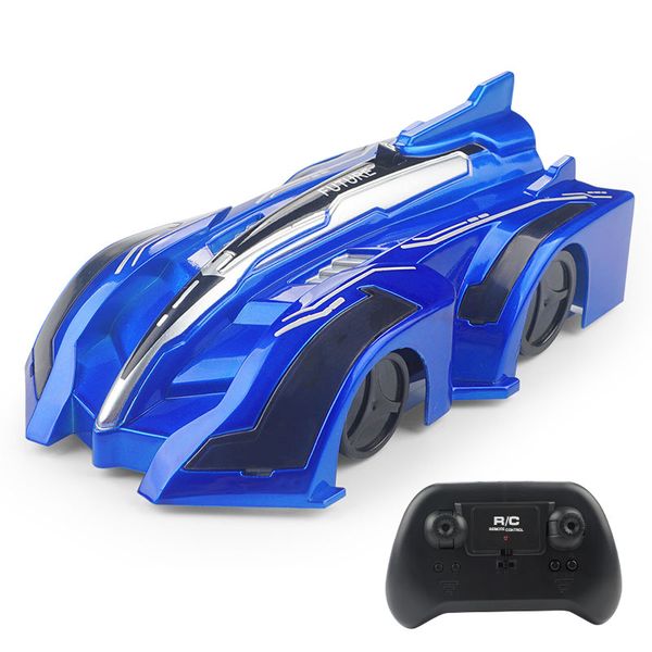 

children's rc vehicle 2.4g infrared remote control car 360 rotation cool light climb wall land dual mode for kids gift 02