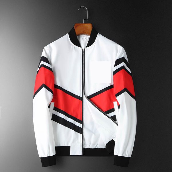 

The new fashion brand jacket in 2020 men's Winter and Autumn Slimming men's designer clothes red men's casual jacket slimming plus M-3XL