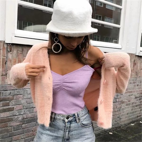 

women's camisole summer 2020 new slim pleated knitted women's camisole summer 2020 new slim pleated knitted vest vest, Camo