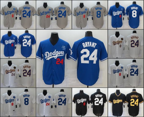 

los angeles dodgers #8 24 bryant men women youth jersey
