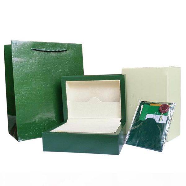 

116610 116660 luxury green brand watch original boxes papers card boxes handbag 0.8kg for rolex men men's watch watches b, Black;blue